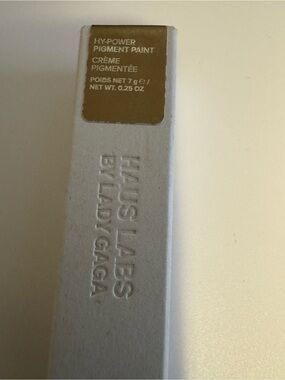 Haus Labs By Lady Gaga Hy-Power Pigment Paint - Creme with Gold Label